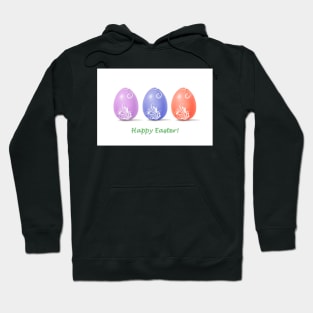 Happy Easter Greeting Card Hoodie